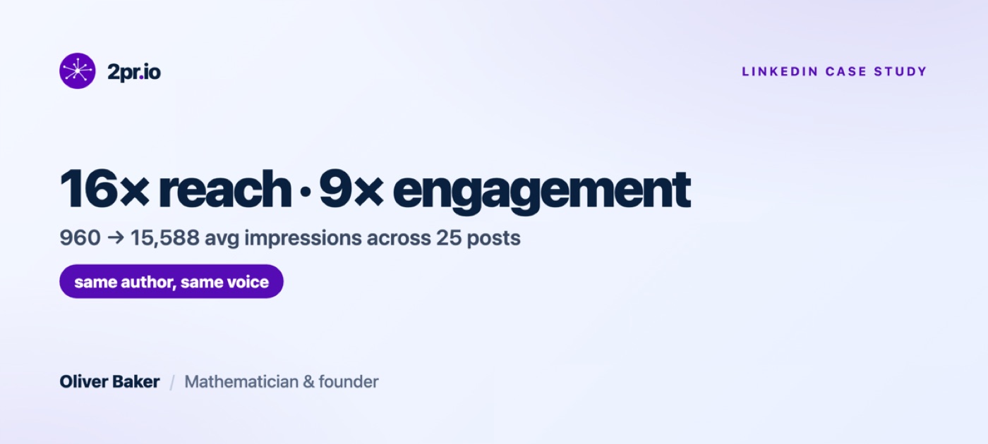 Oliver Baker LinkedIn case study